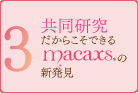 共同研究だからこそできるMACAXS®の新発見